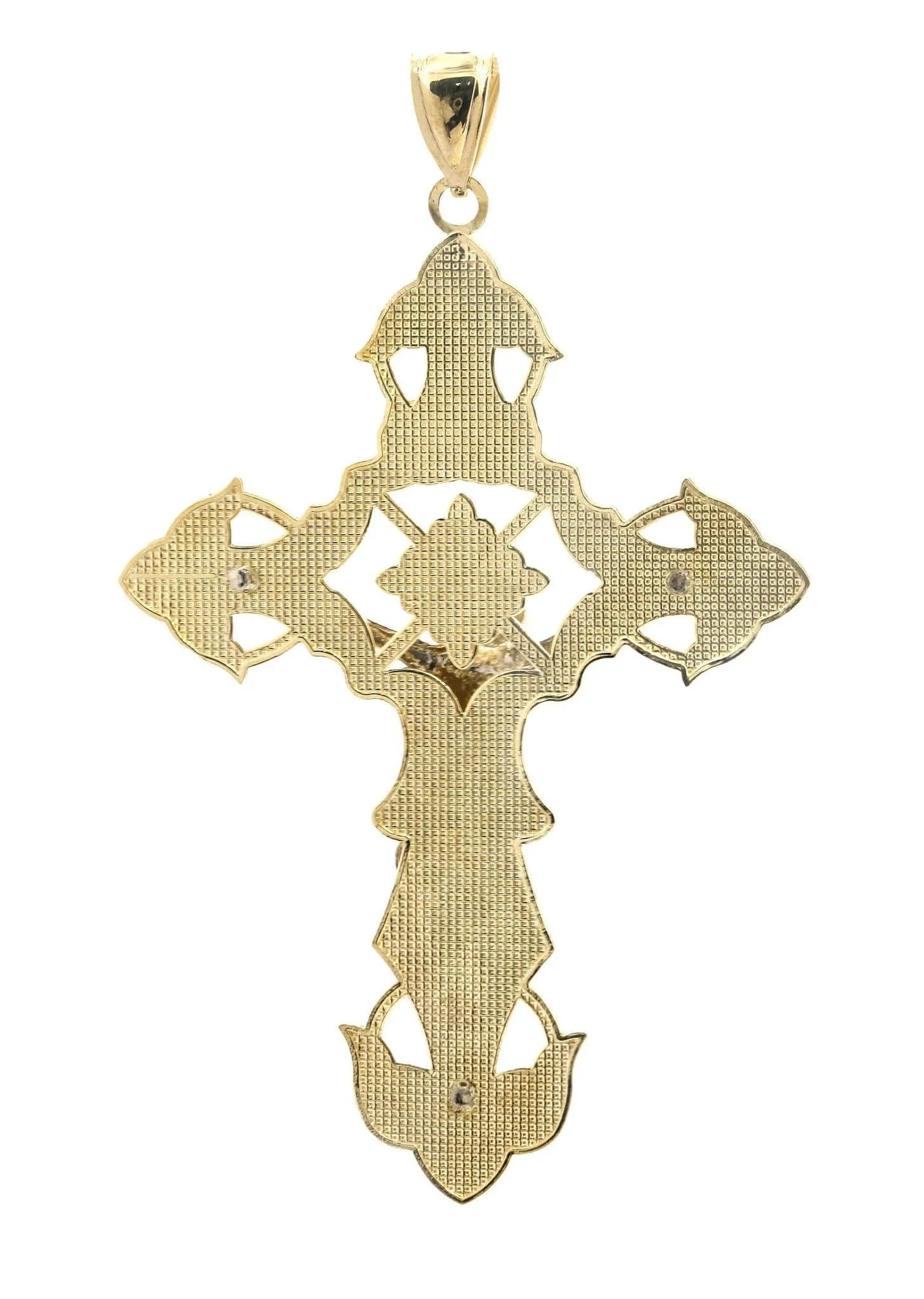 10K Gold Cross / Crucifix Pendant  |  15.1 Grams