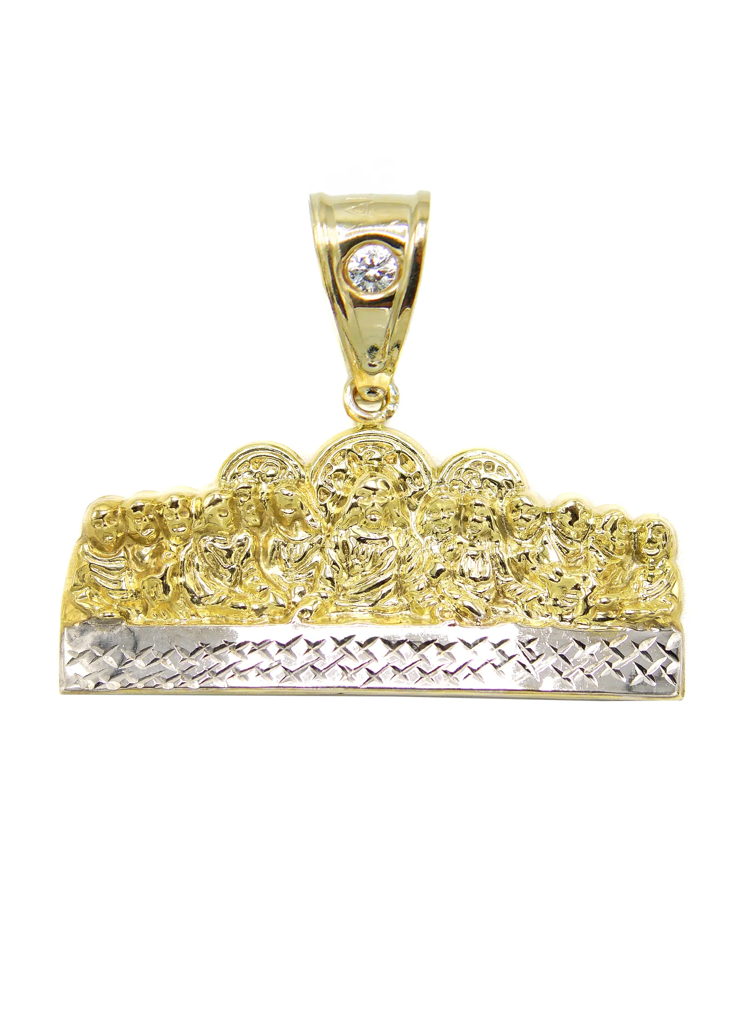 10K Gold Last Supper Pendant | 4.8 Grams