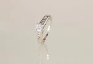 1/2 ctw Diamond 14kt White Gold Ring