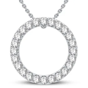 14K 0.34CT Diamond Pendant