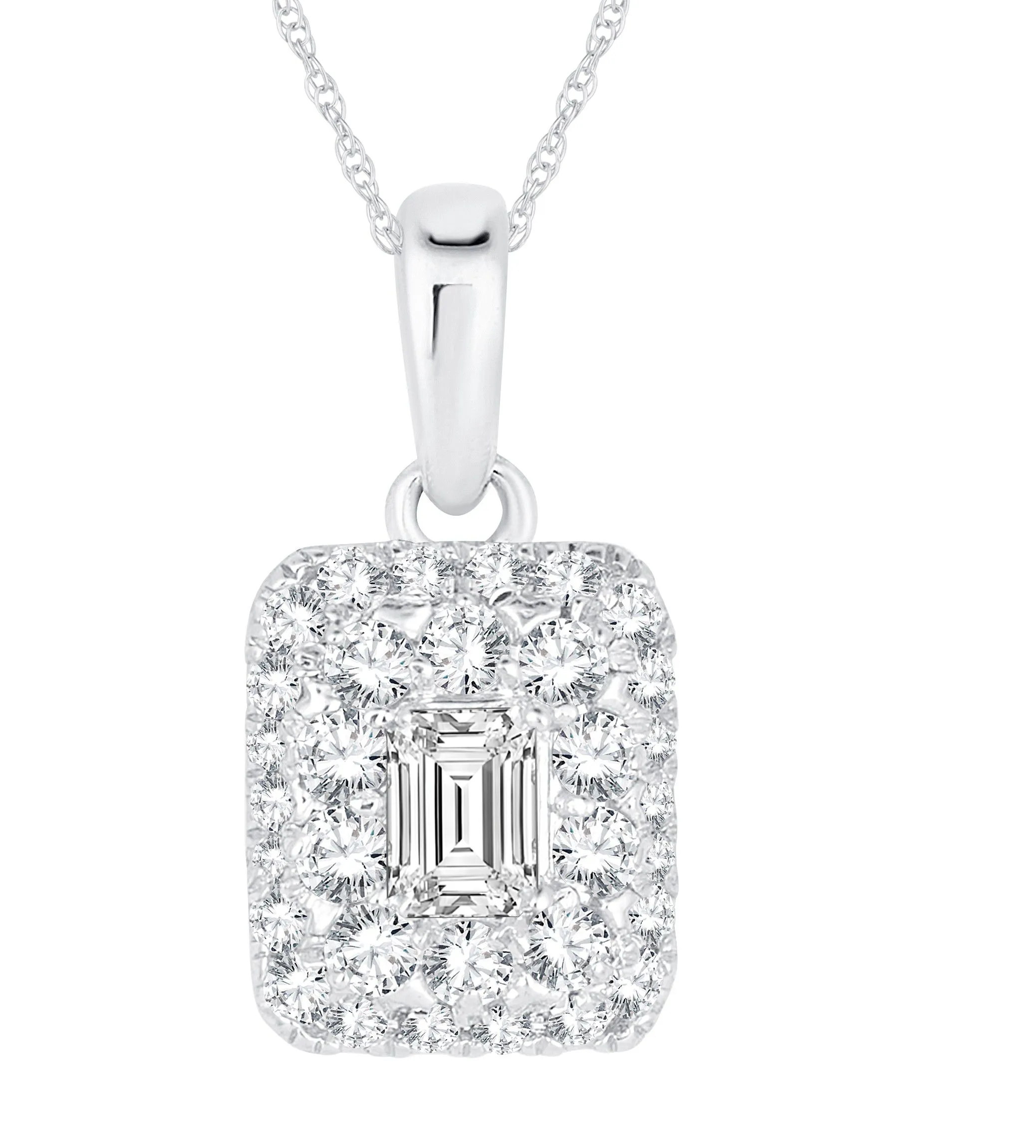 14k 0.50ct Diamond Pendants