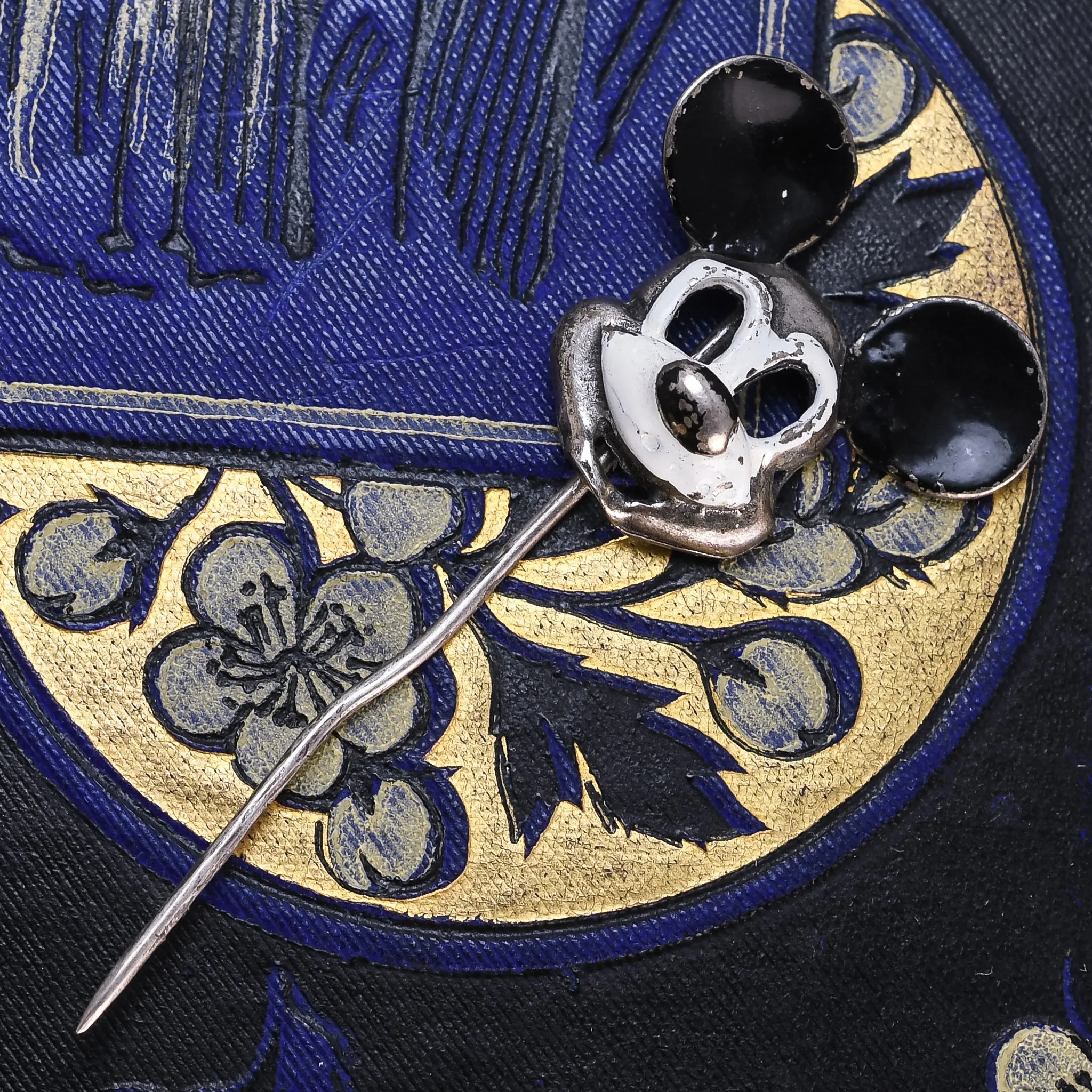 1930's Mickey Mouse Enamelled Stick Pin