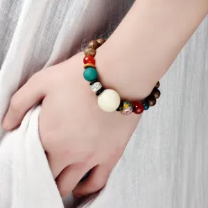 7 kinds of Bodhi beads wood bracelet