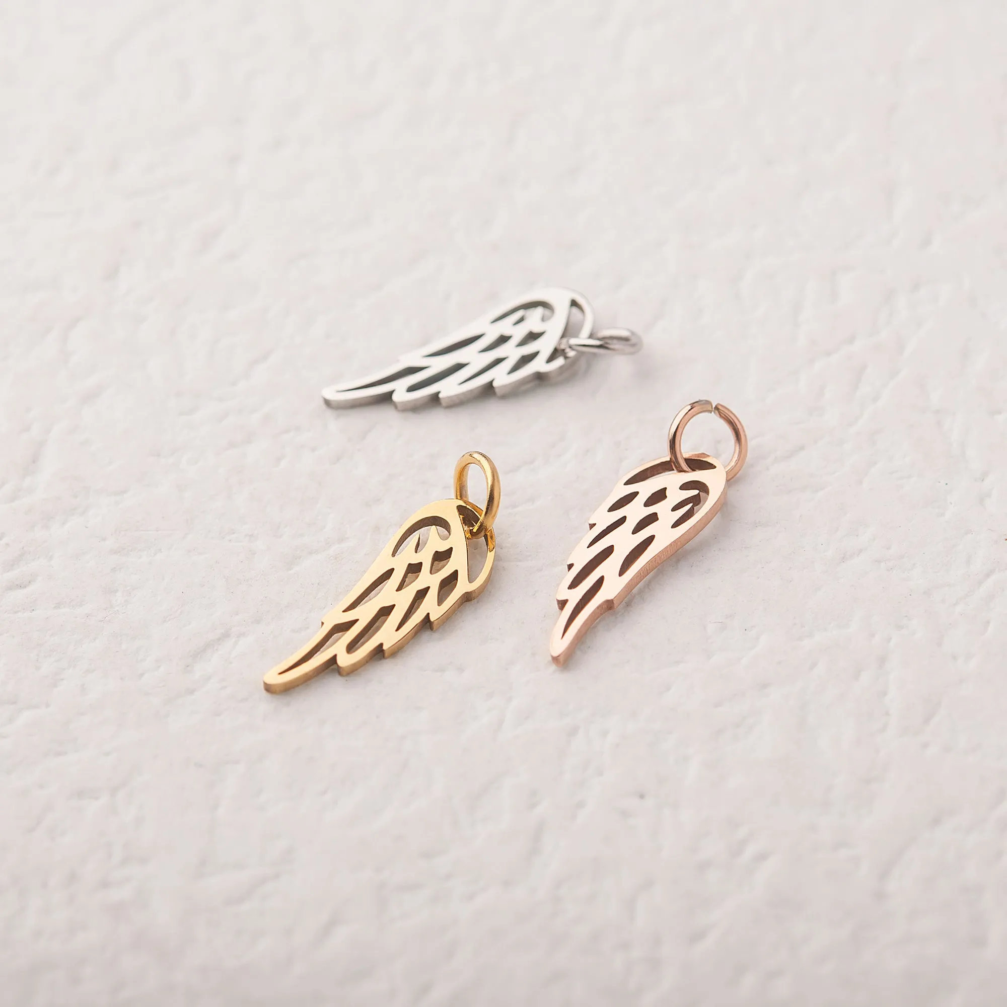 Add on Angel Wing Charm