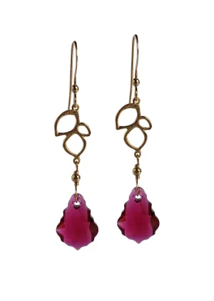 Allie Gold Earrings *As Seen On Picture Perfect Mysteries*