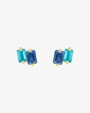 Ann Blue Ombre Studs