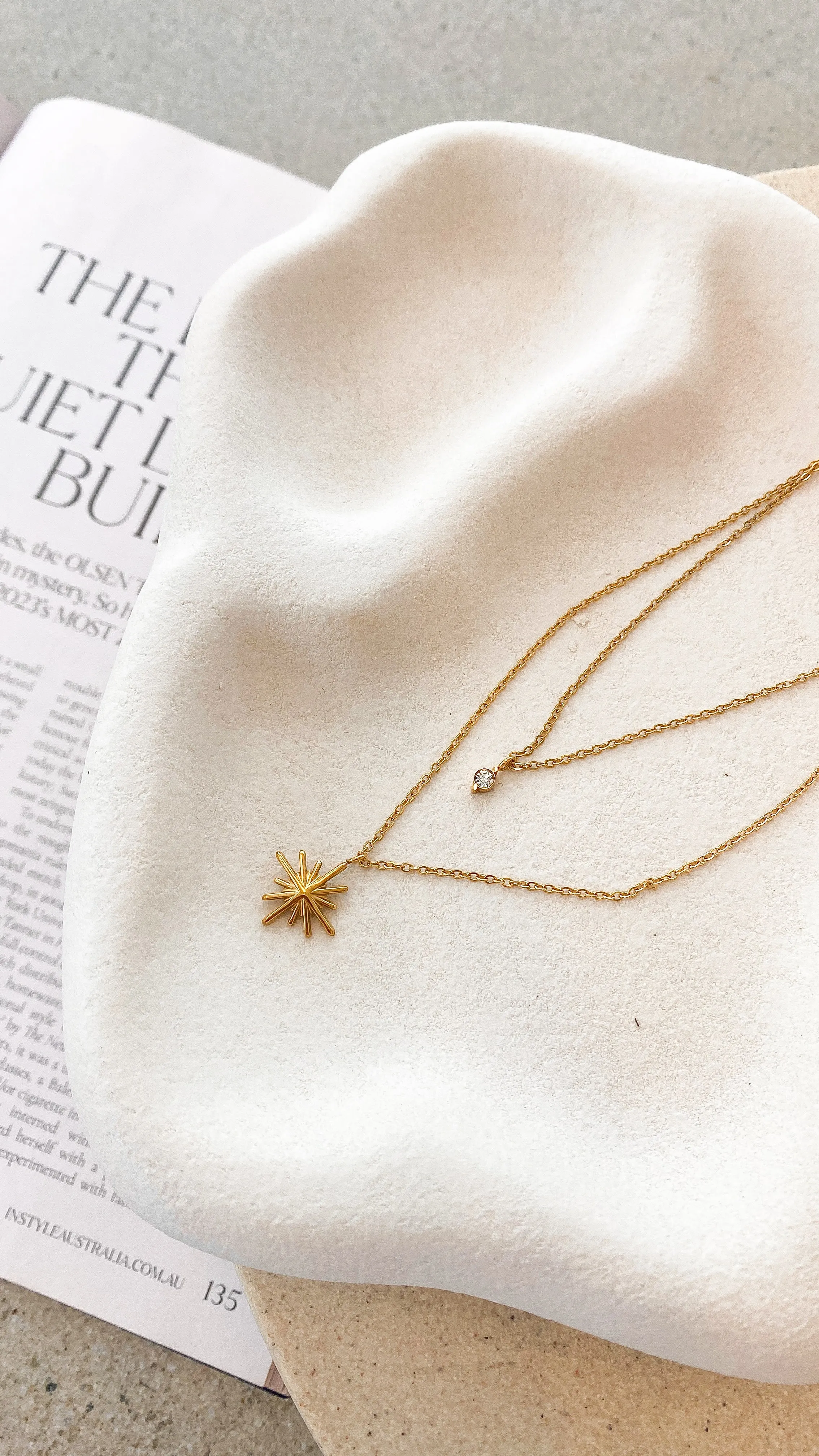 Ava Necklace - Gold