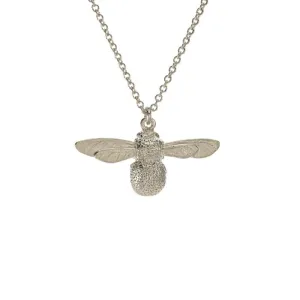 Baby Bee Necklace - Silver