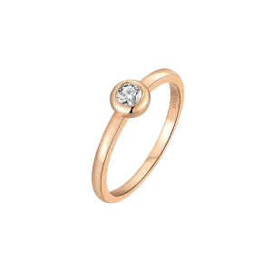 Bezel ring 0.2ct