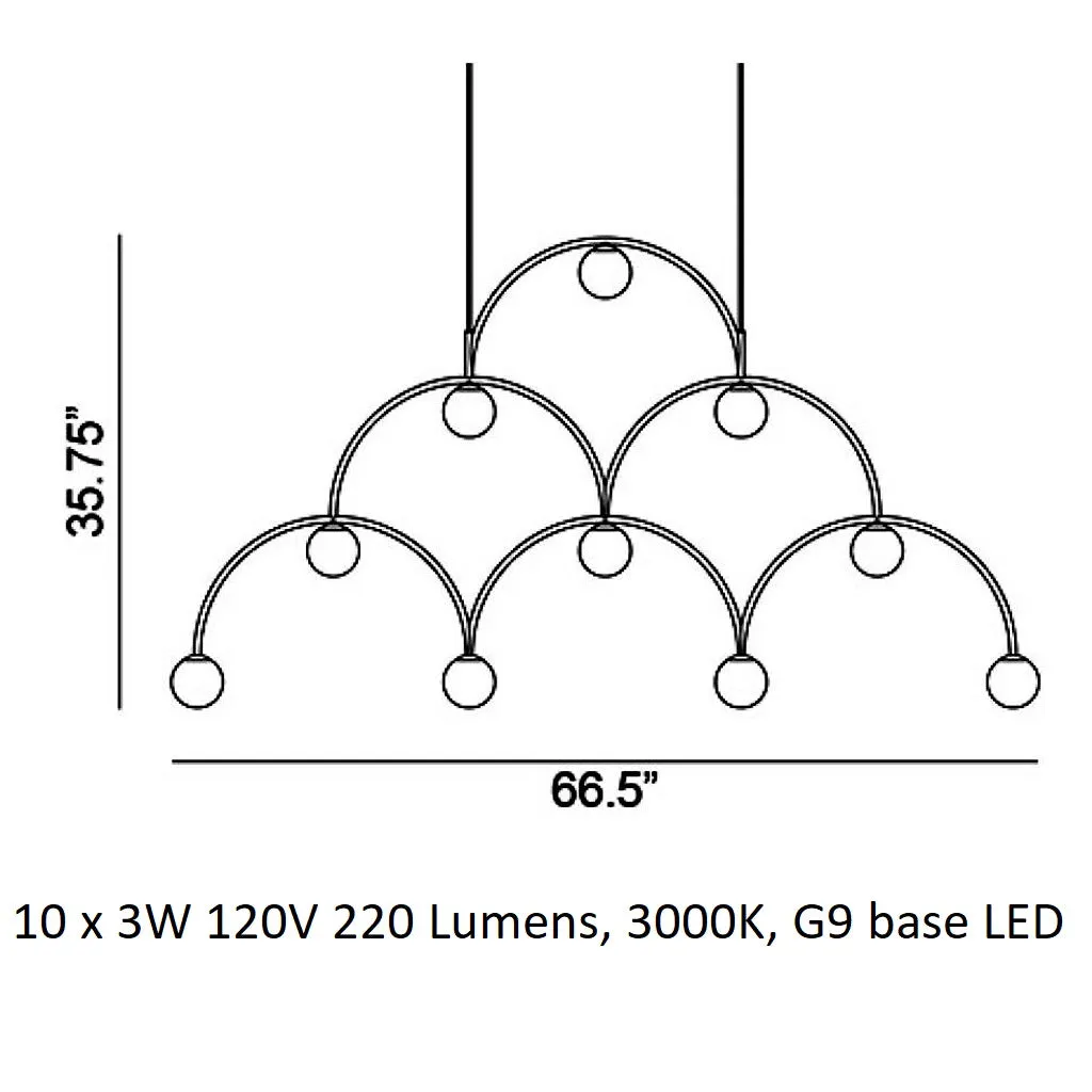 Bounce Pendant Light