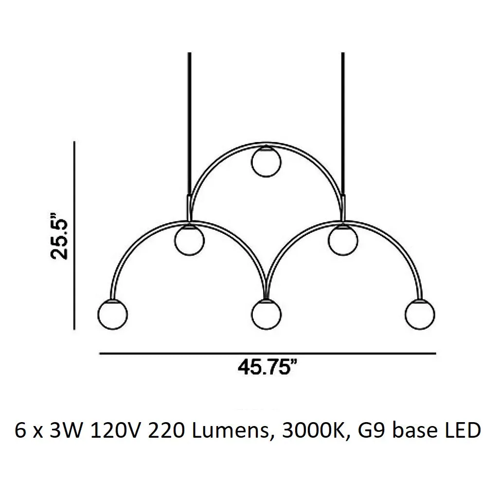 Bounce Pendant Light