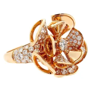 Bulgari Diva Dreams Diamond Rose Gold Ring