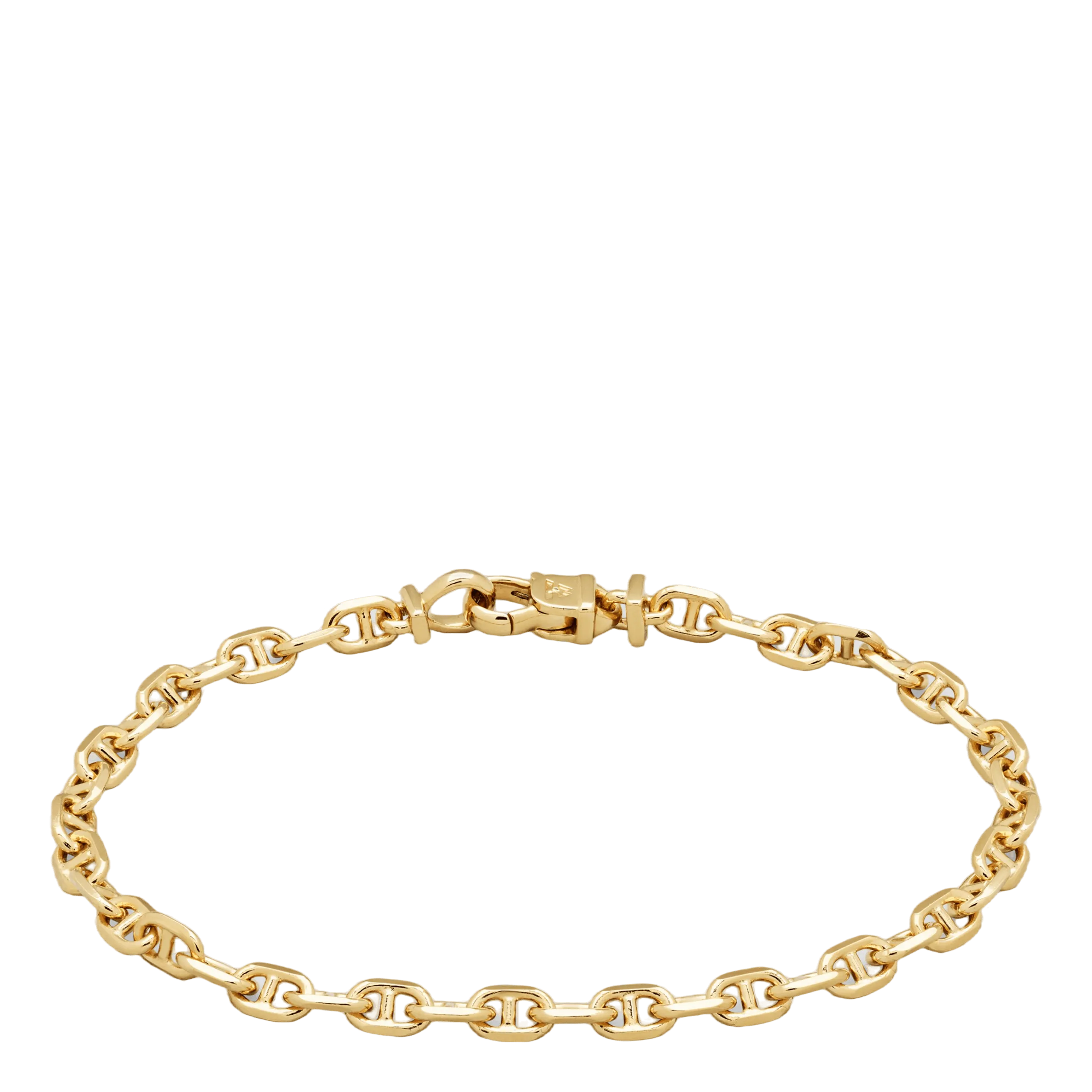 Cable Bracelet Gold  925 Sterling Silver / 9k Gold