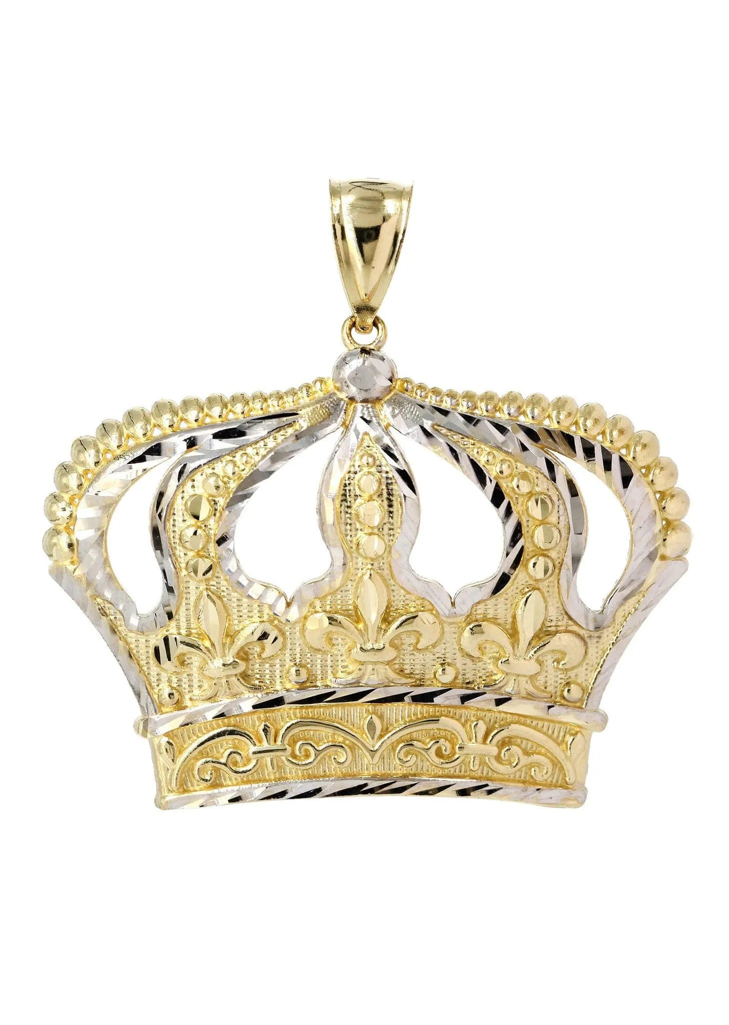 Crown 10K Gold Pendant | 9.5 Grams