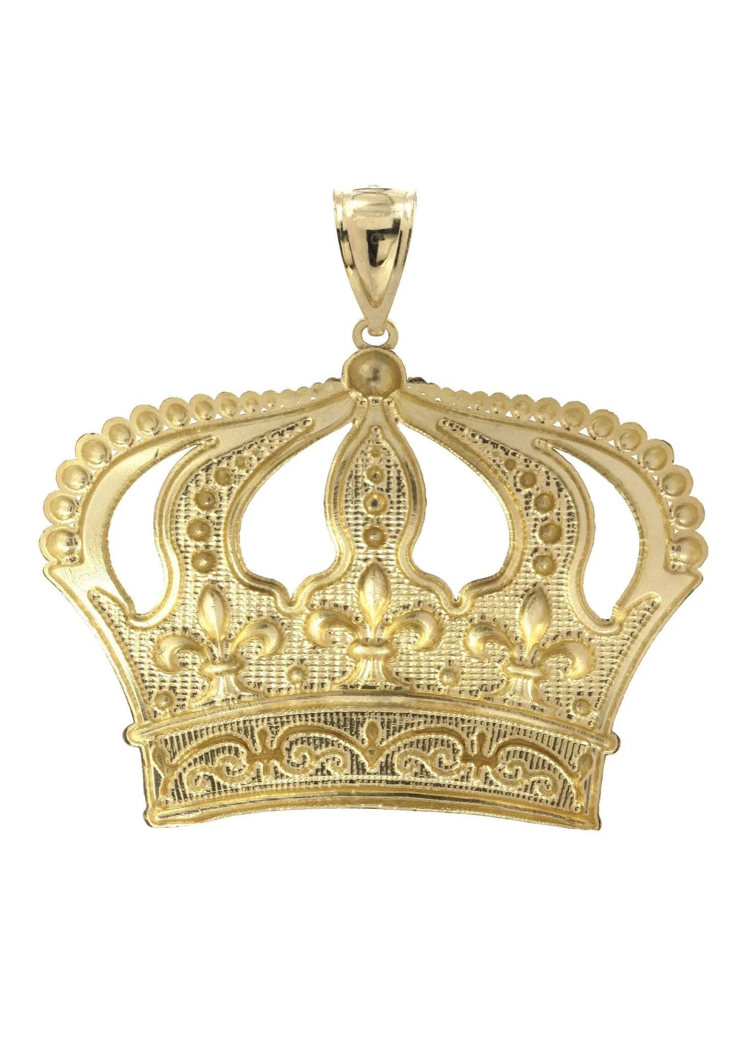 Crown 10K Gold Pendant | 9.5 Grams