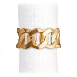 Cuban Link Napkin Rings