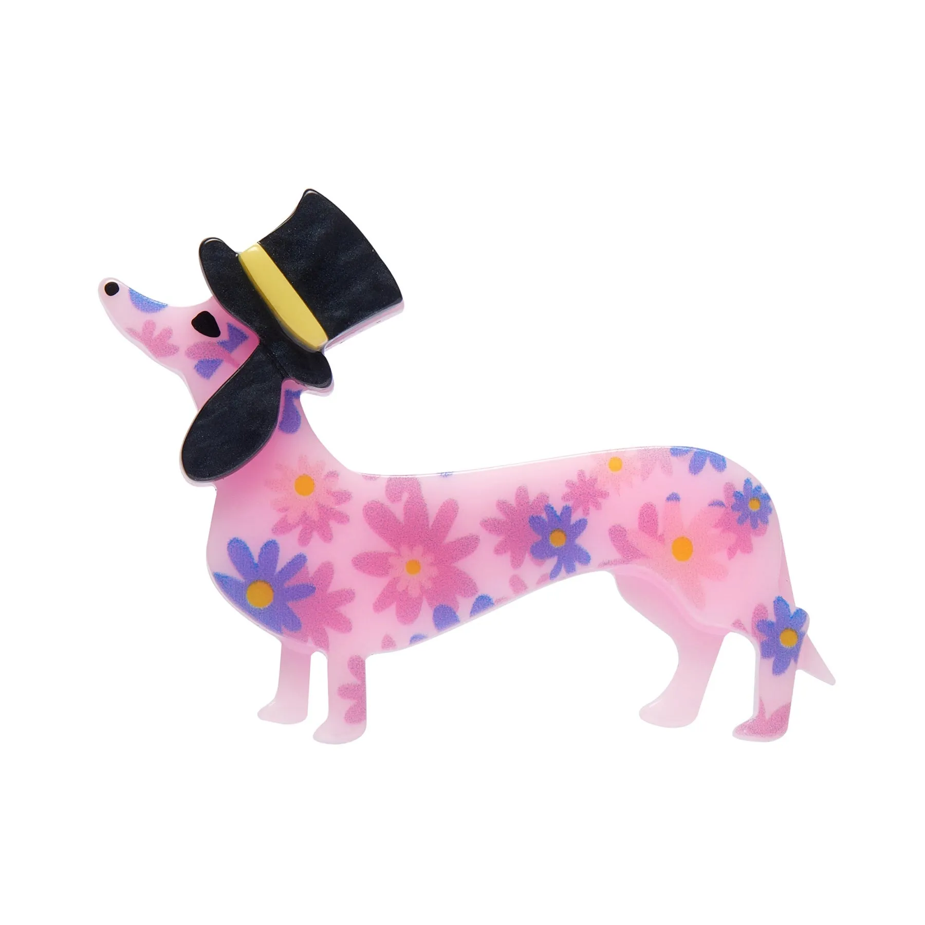 Dog Minis Collection Dapper Dachsund Brooch