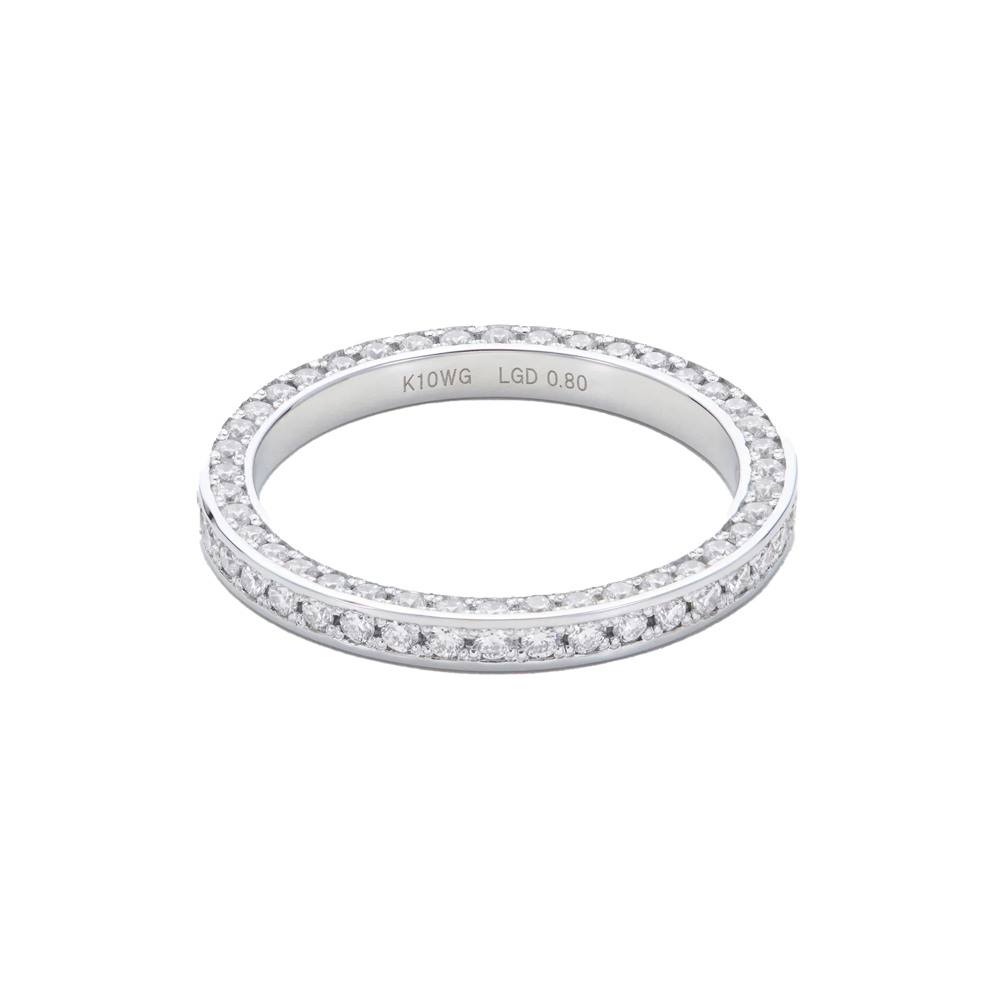 Double eternity ring