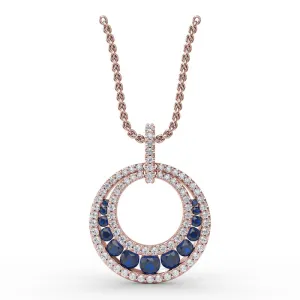 Fana Always and Forever Sapphire Pendant