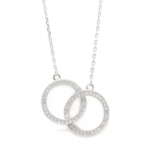 Forever Friendship Necklace - Sterling Silver