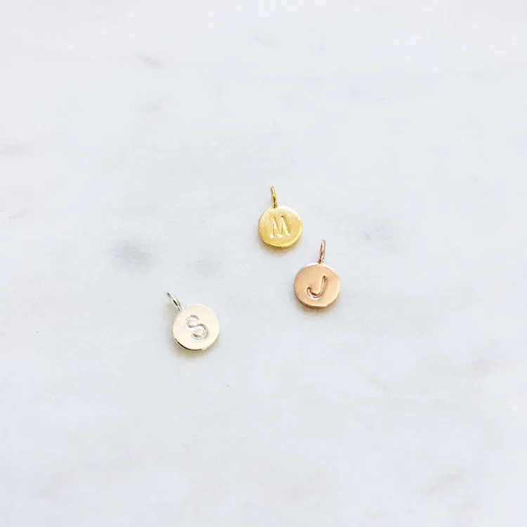 Gold Initial Necklace