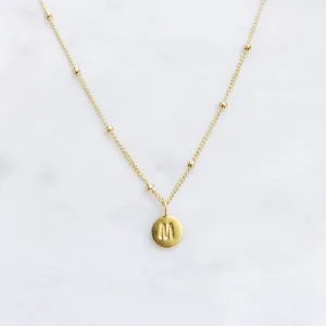 Gold Initial Necklace