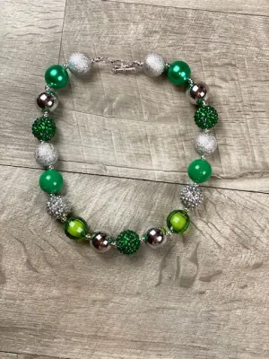 Green & Silver Necklace