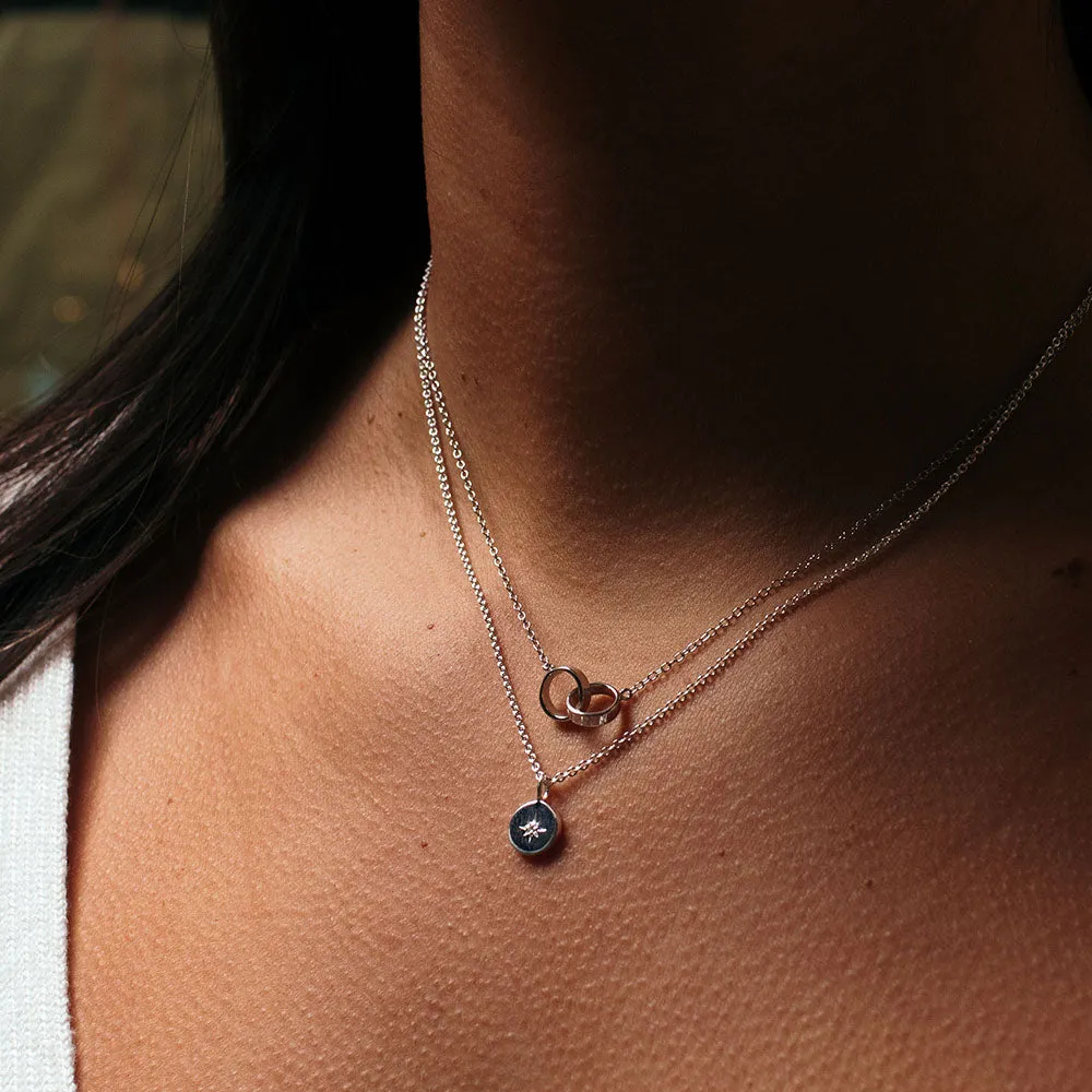 Interlocked Rings Necklace