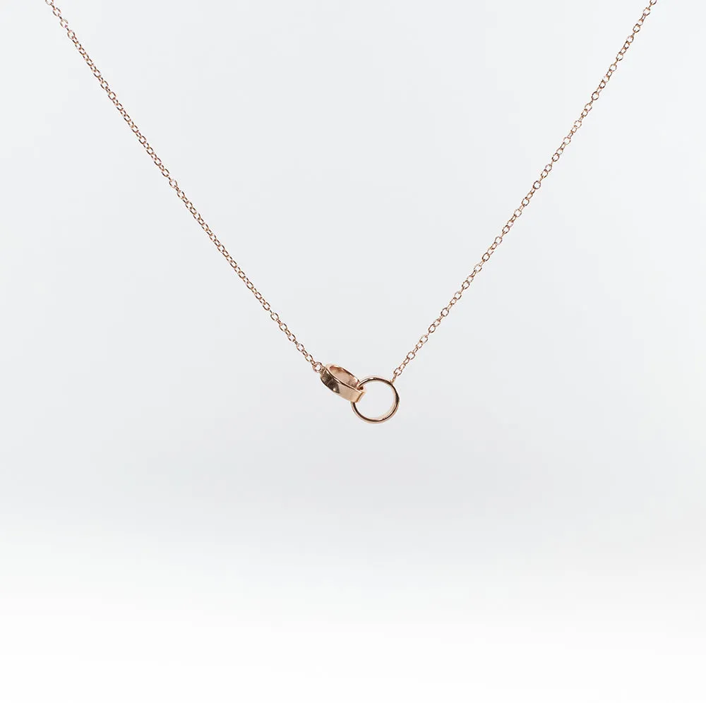 Interlocked Rings Necklace