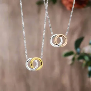 Interlocking Circles Necklace