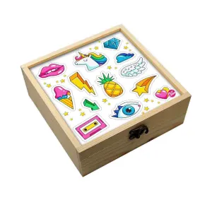 Jewellery Box Wooden Jewelry Organizer -  Kids Design