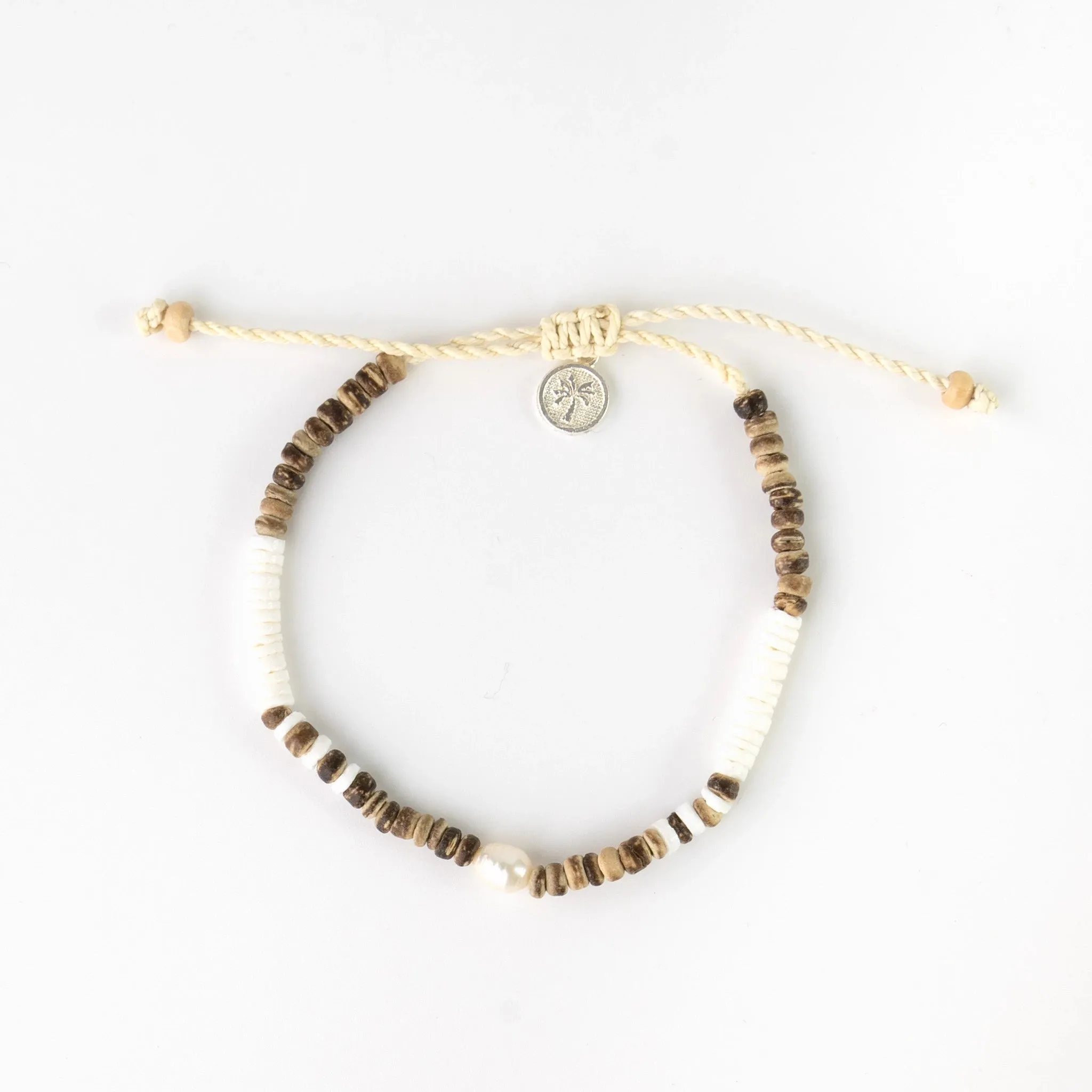 Kauai Puka Shell & Pearl Bracelet