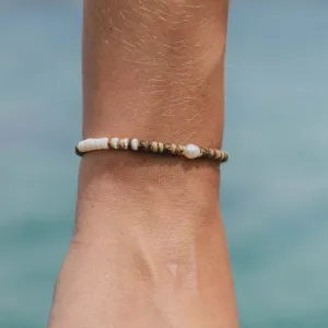 Kauai Puka Shell & Pearl Bracelet