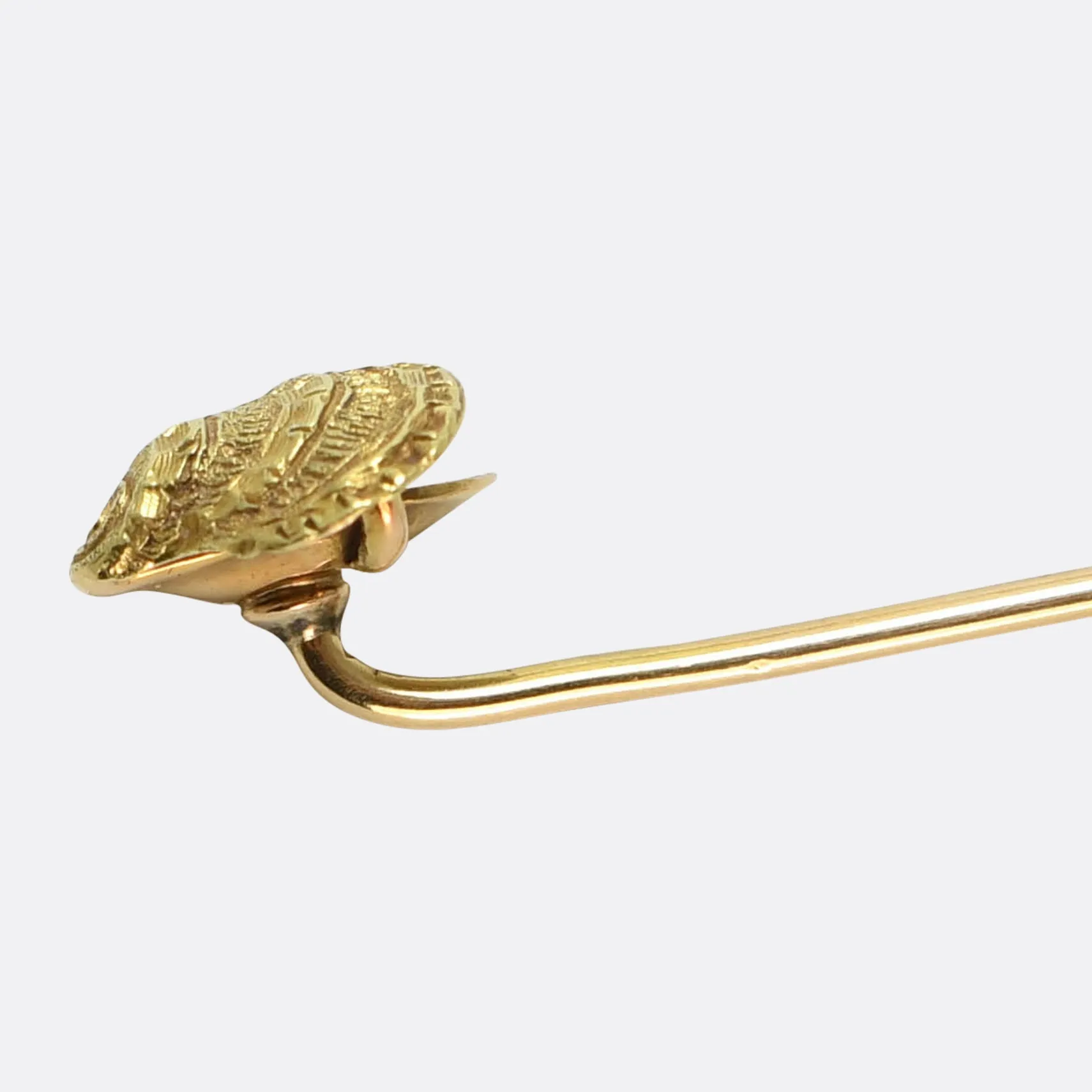 Late Victorian Natural Pearl "Oyster" Stick Pin