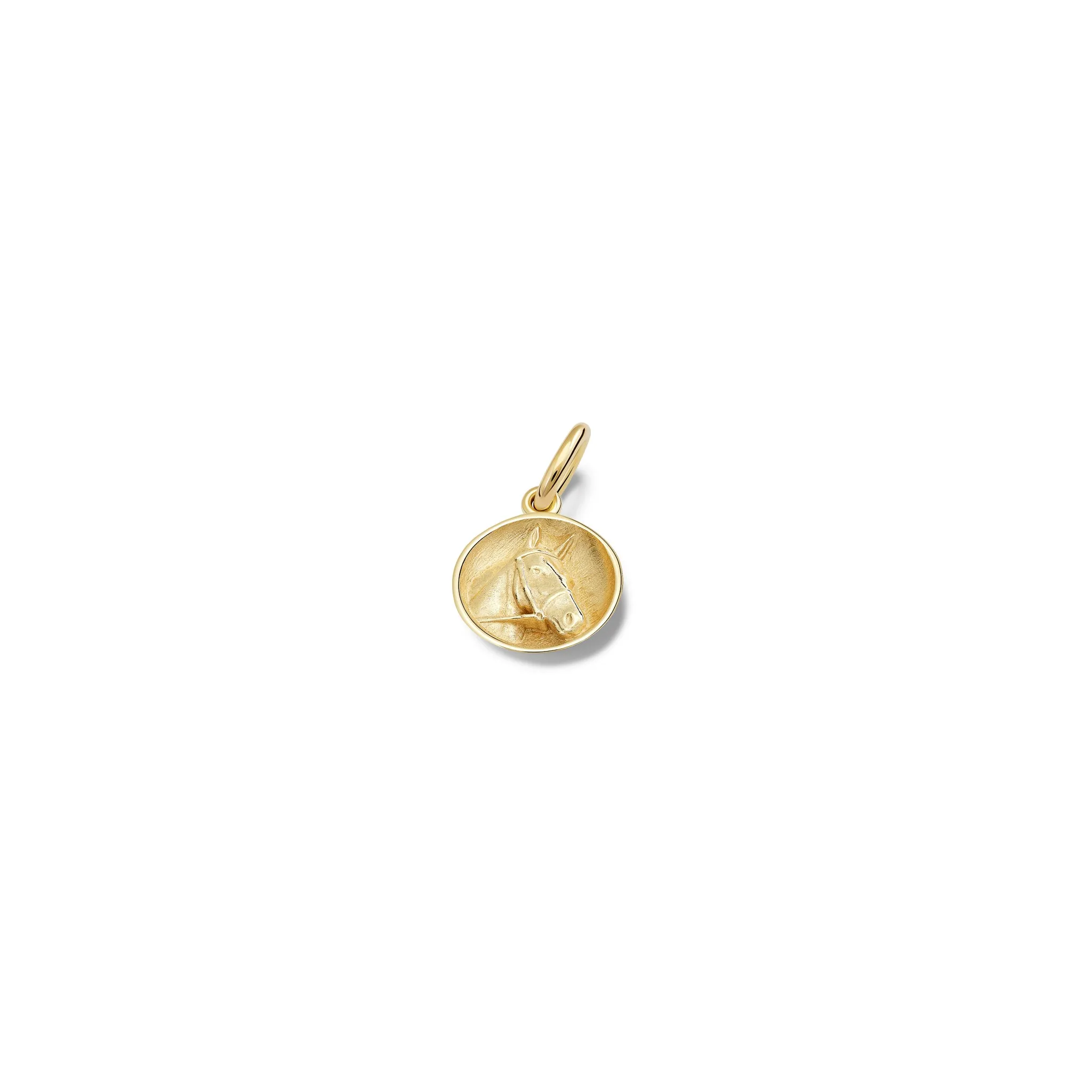 Le Cheval Necklace Pendant Yellow Gold