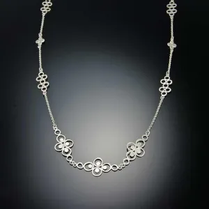 Linked Filigree Chain Necklace