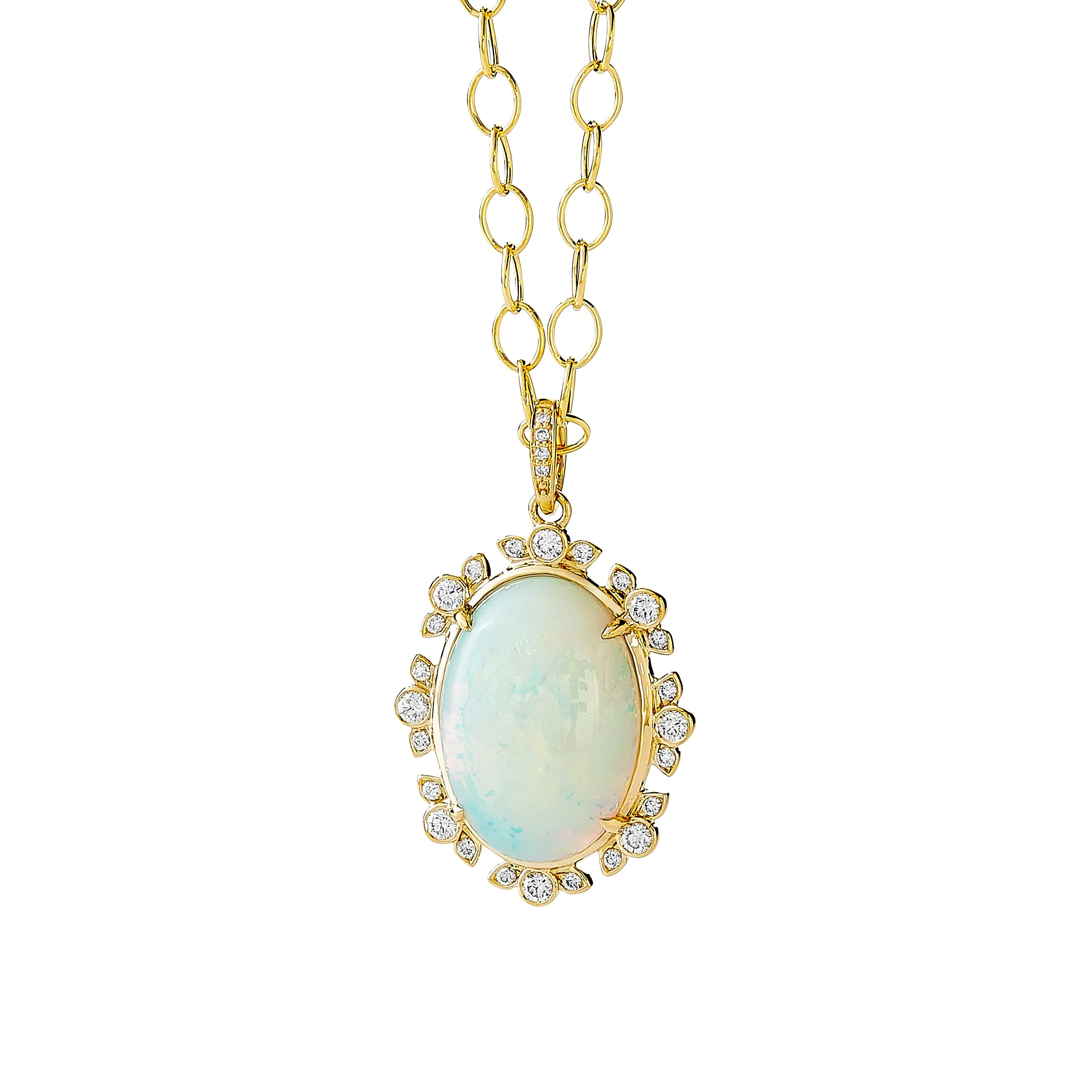 Mogul Ethiopian Opal Pendant