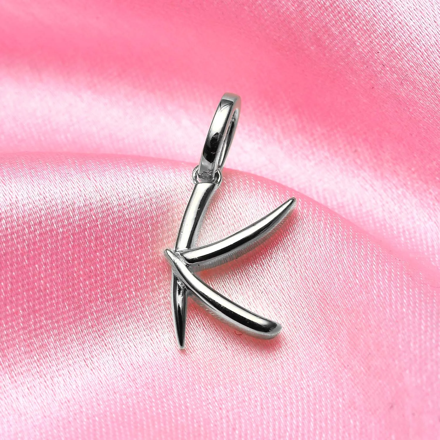 Molto Initial Charm Pendants