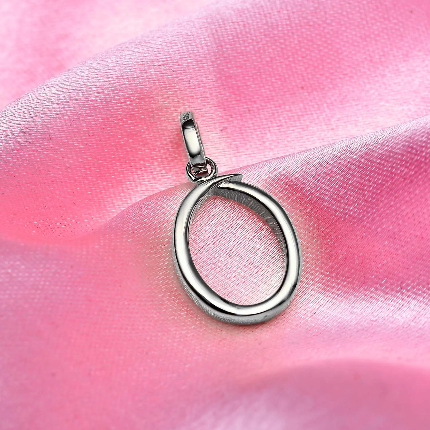 Molto Initial Charm Pendants