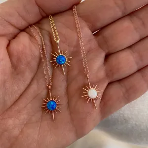 Opal necklaces