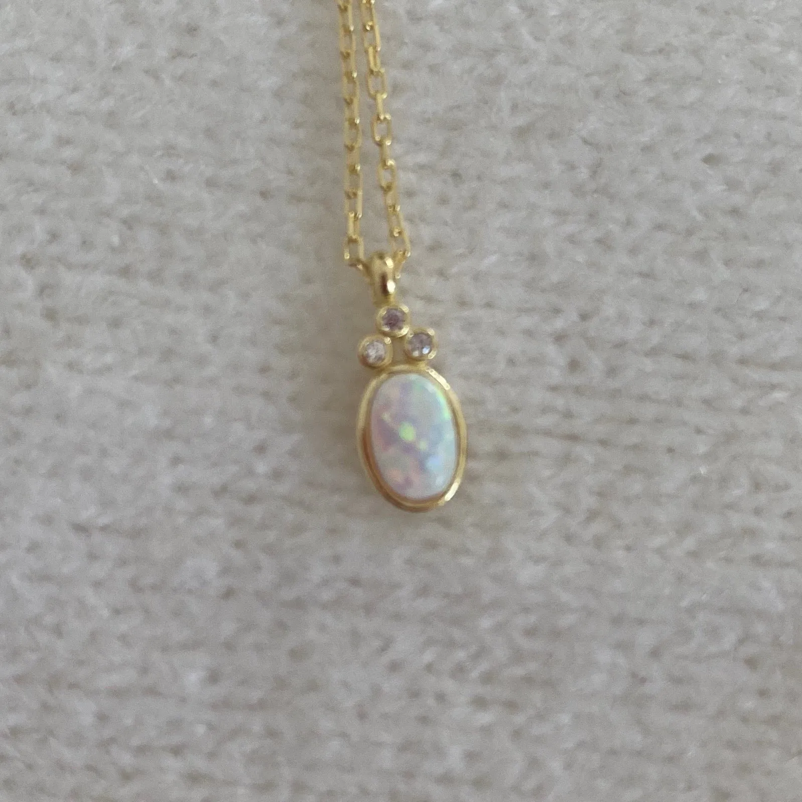 Opal necklaces