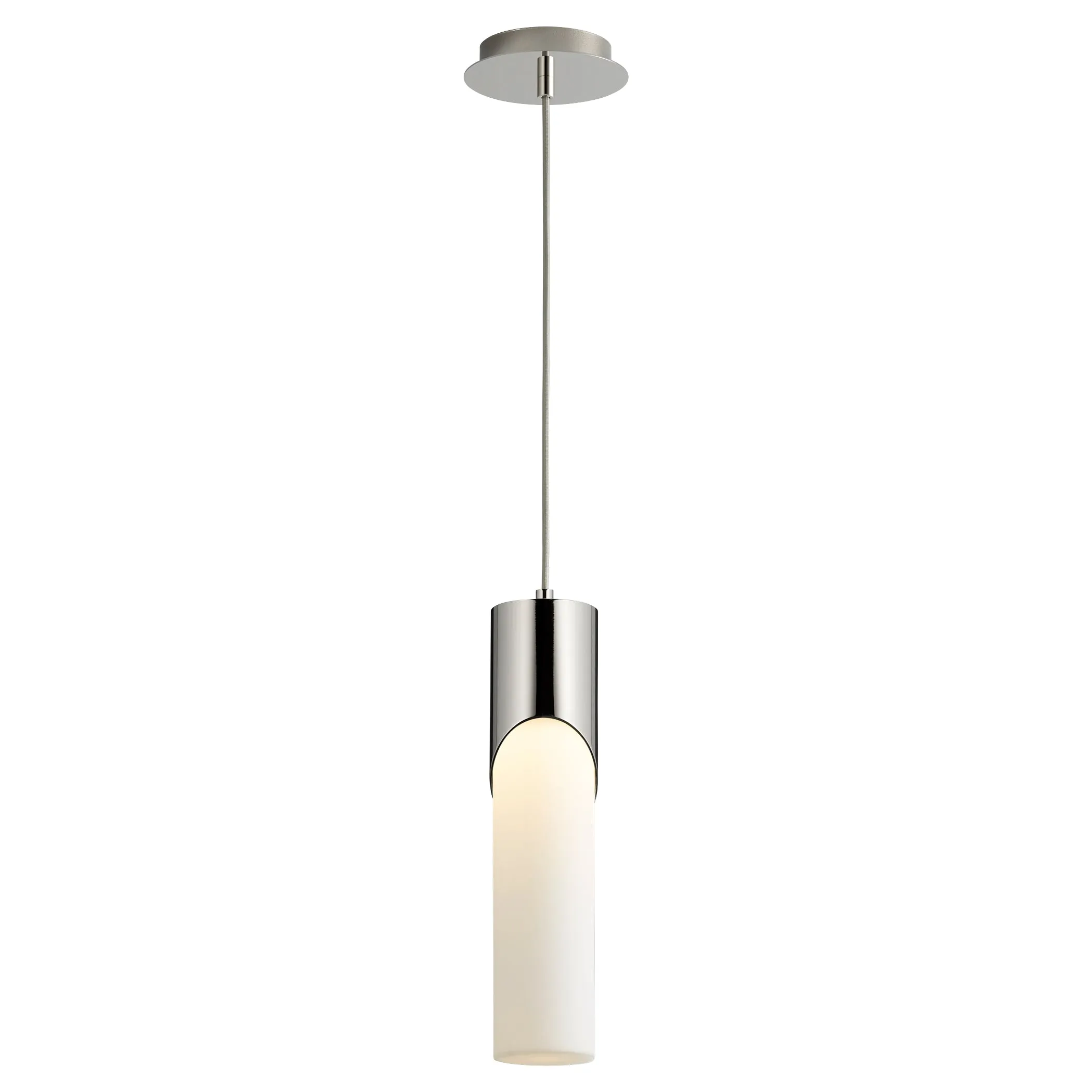 Oxygen Ellipse 3-678-120 Pendants - Polished Nickel