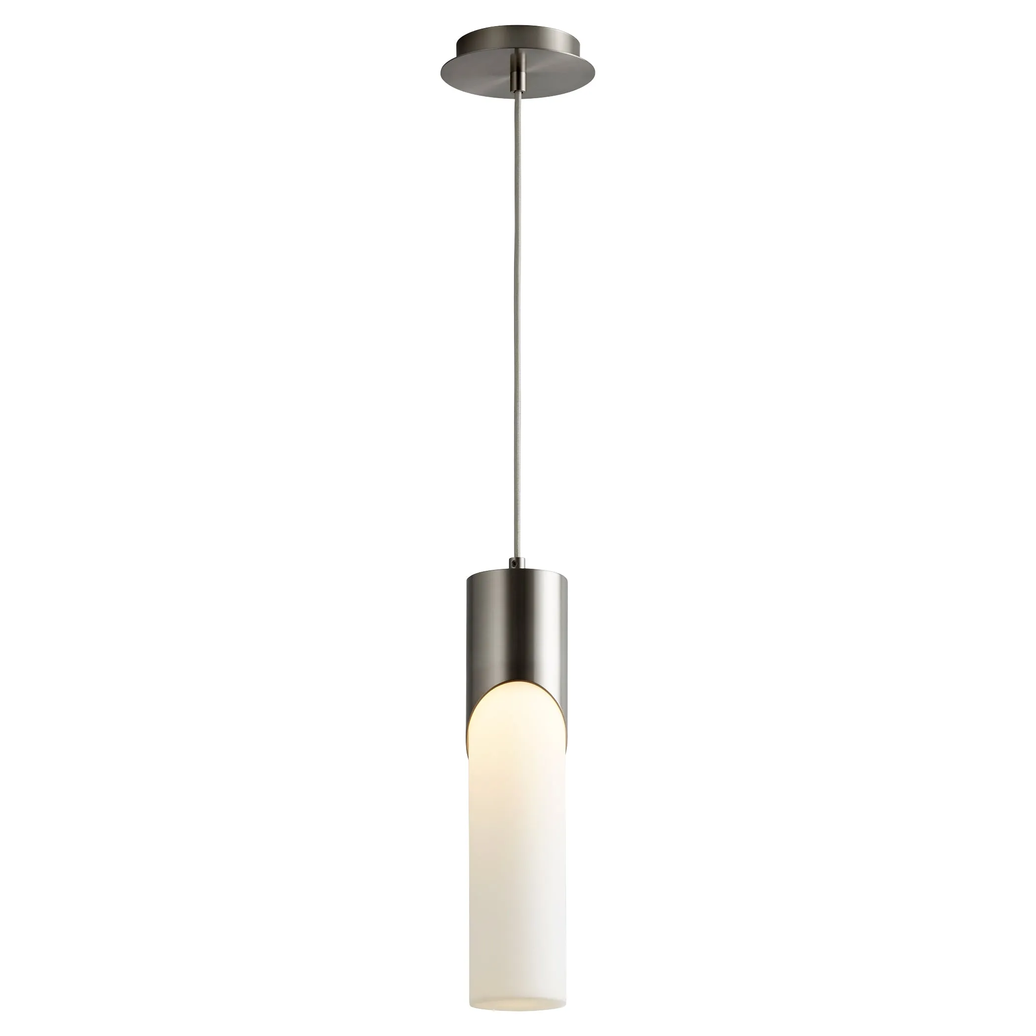 Oxygen Ellipse 3-678-124 Pendants - Satin Nickel