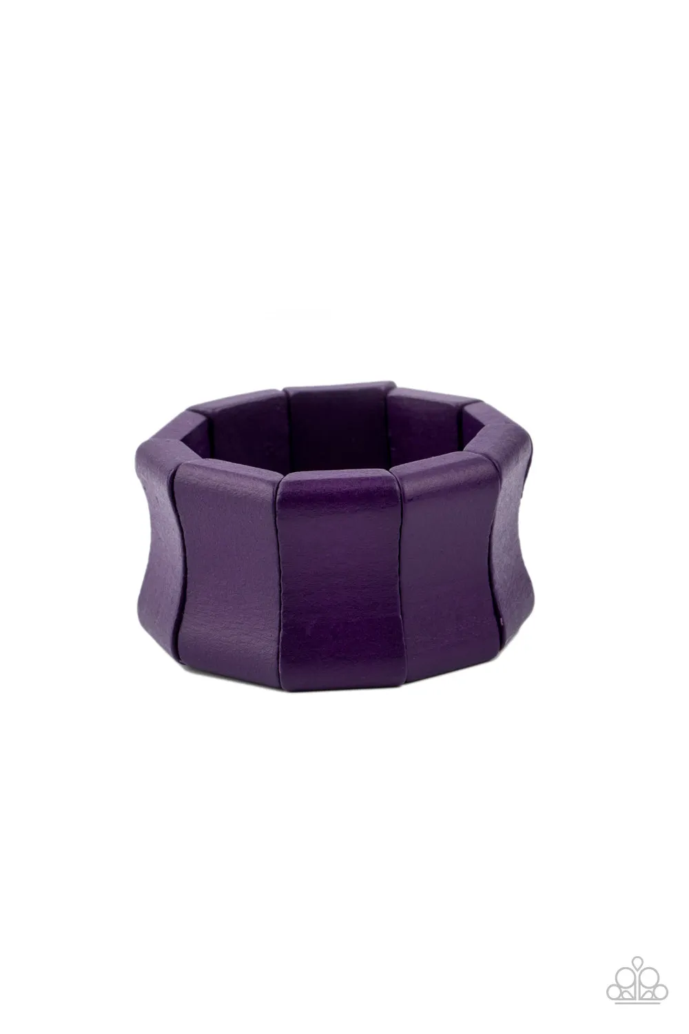 PAPARAZZI Caribbean Couture - Purple Bracelet