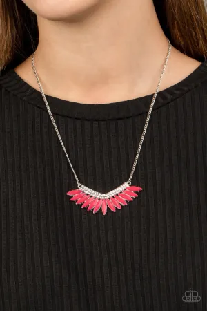 Paparazzi Necklace ~ Extra Extravaganza - Pink