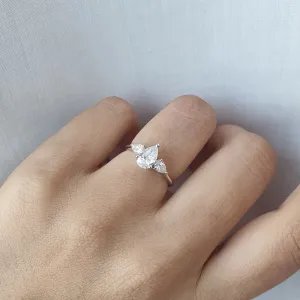 Pear Diamond Engagement Ring