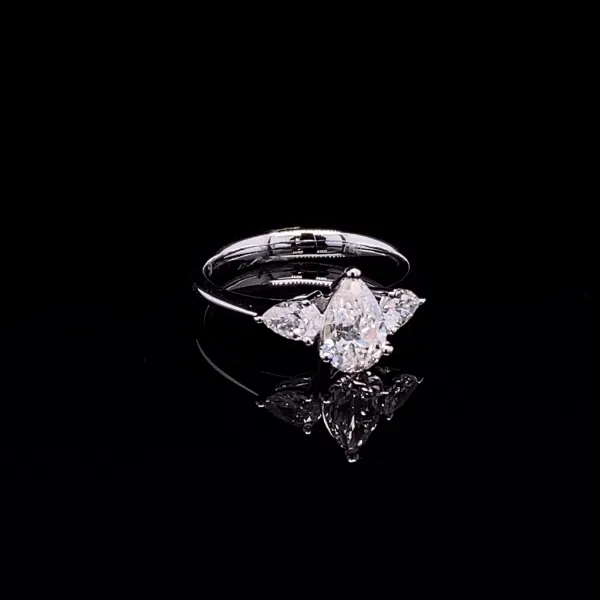 Pear Diamond Engagement Ring