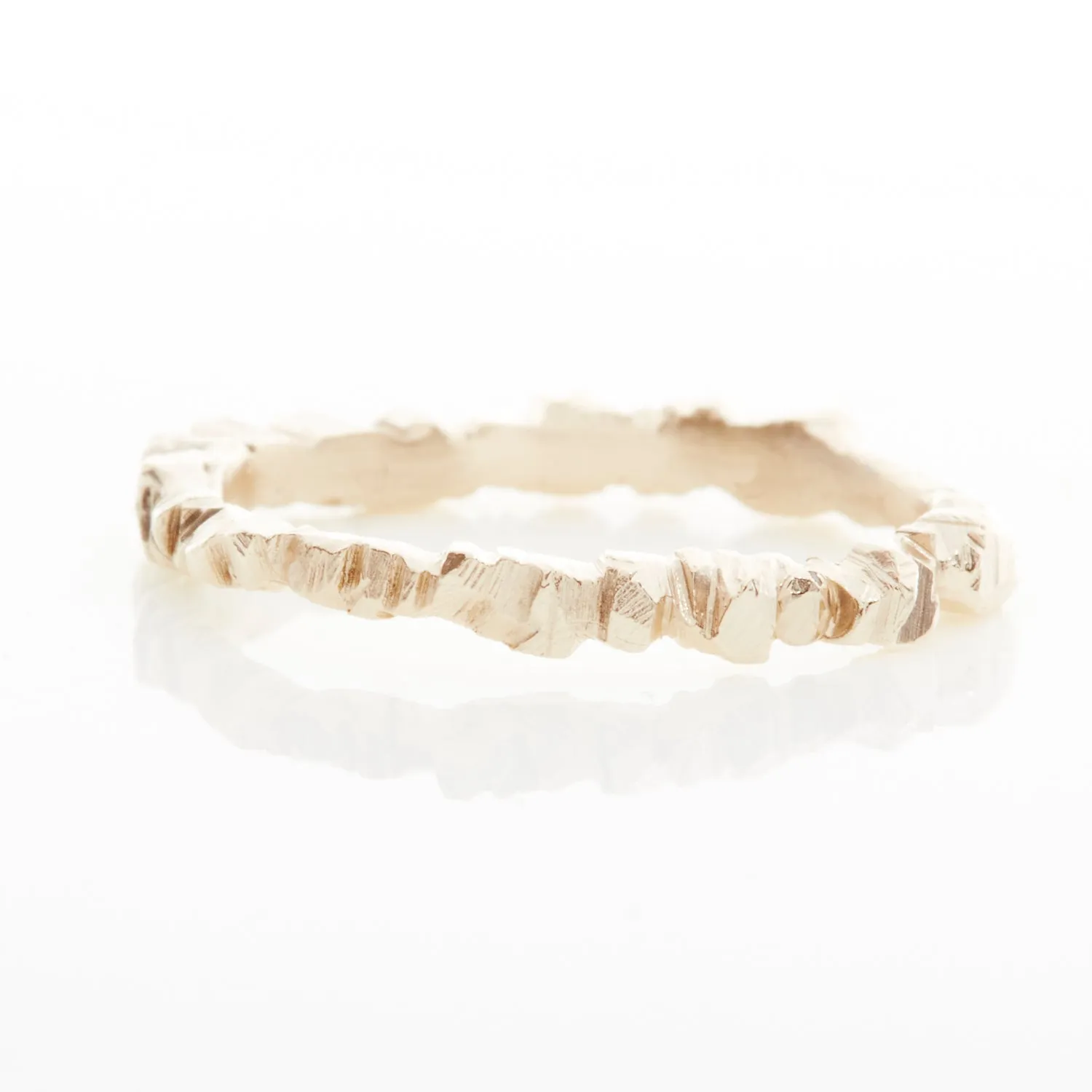 Sculptural Gold & Diamond Ring