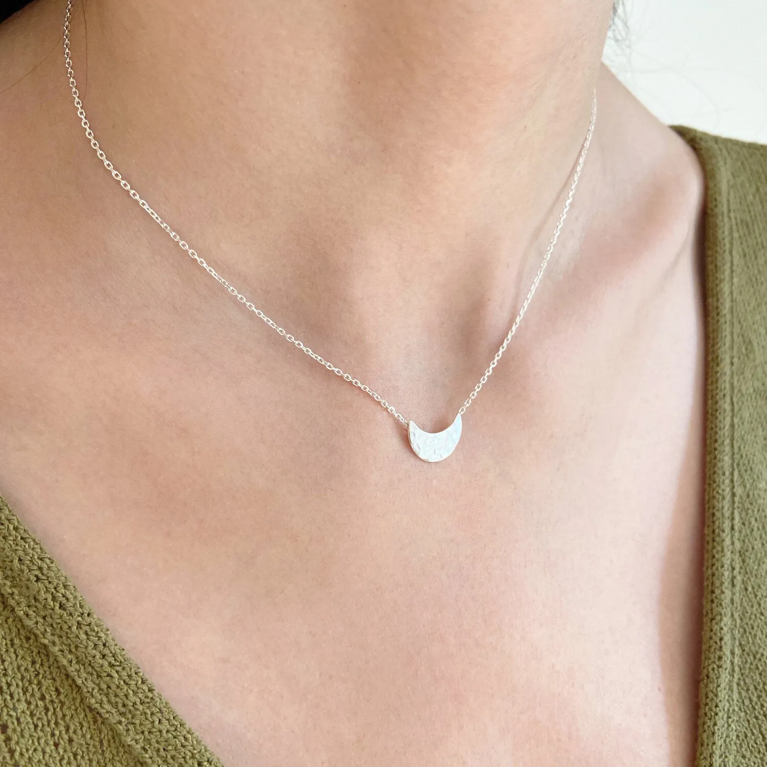 Selene Necklace Silver