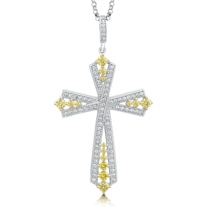 Silver Cross Pendant